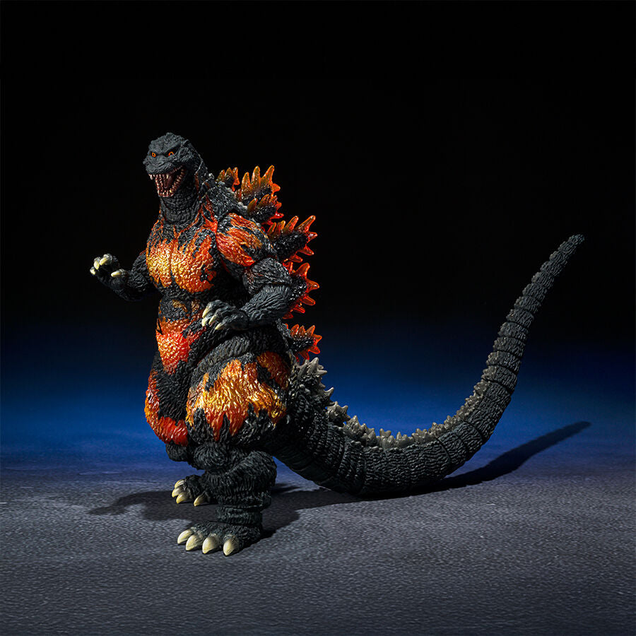 Godzilla vs Destoroyah Godzilla 1995 70-årsjubileum S.H. Monster Arts Figur 16cm