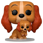 Funko POP Figur Disney Lady och Tramp - Lady med Valp
