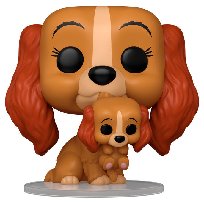 Funko POP Figur Disney Lady och Tramp - Lady med Valp