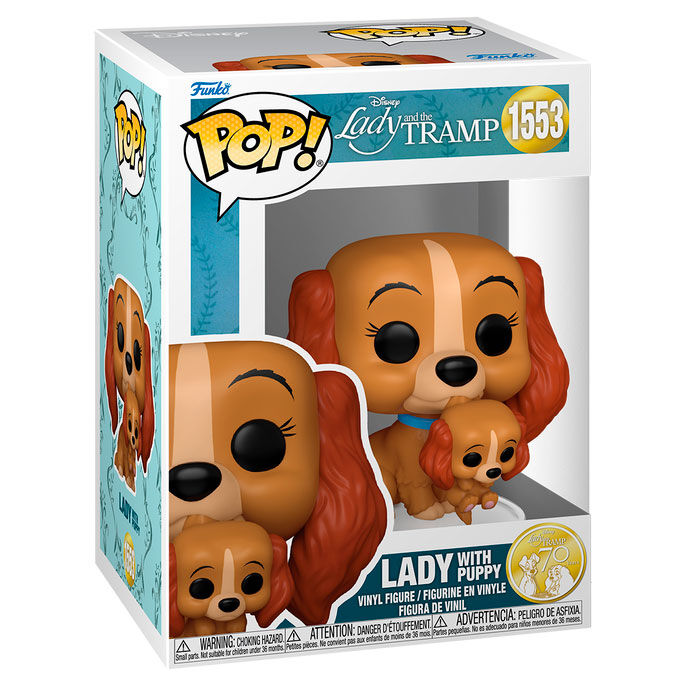 Funko POP Disney Lady and the Tramp - Lady med Valp
