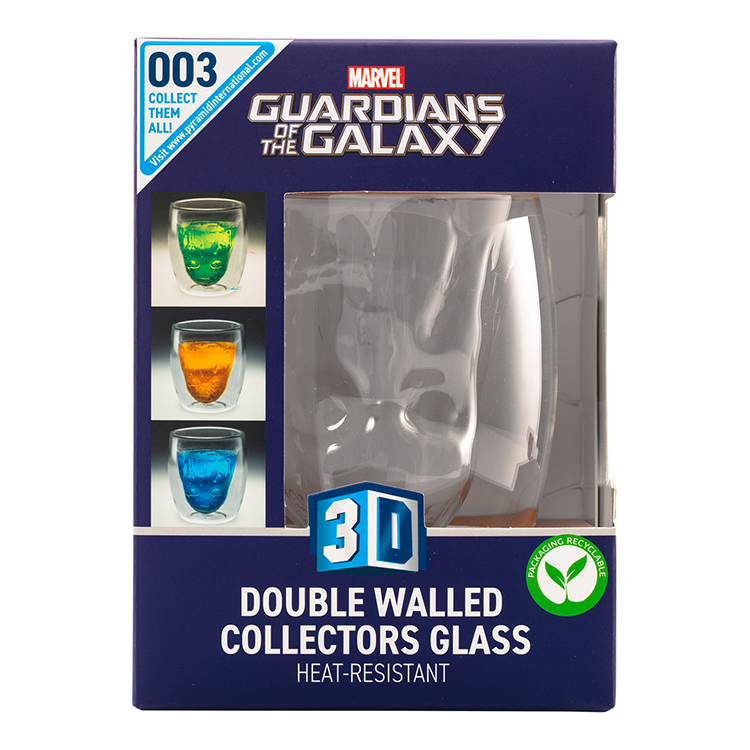 Marvel Guardians of the Galaxy Baby Groot Dubbelväggad 3D Tumblare