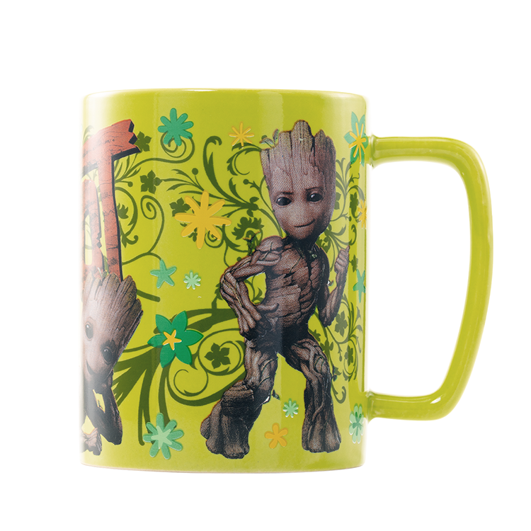 Marvel Guardians of the Galaxy Groot Mug med Gosedjurskåpa 440ml