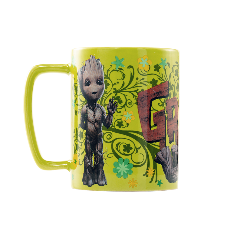 Marvel Guardians of the Galaxy Groot Mug med Gosedjurskåpa 440ml