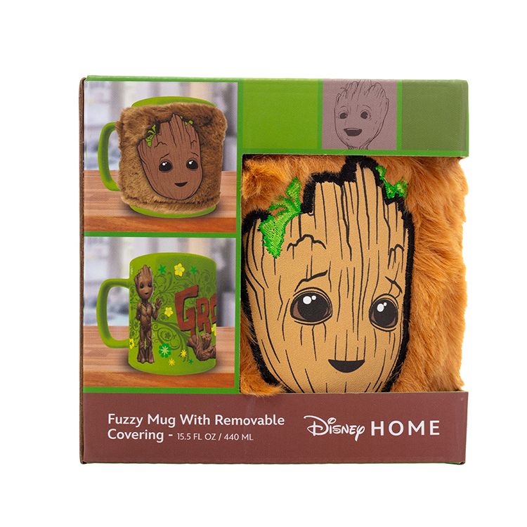 Marvel Guardians of the Galaxy Groot Mug med Gosedjurskåpa 440ml