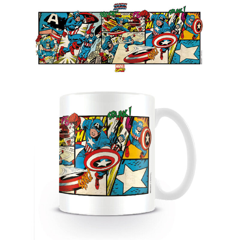 Marvel Captain America Keramikkopp 315ml