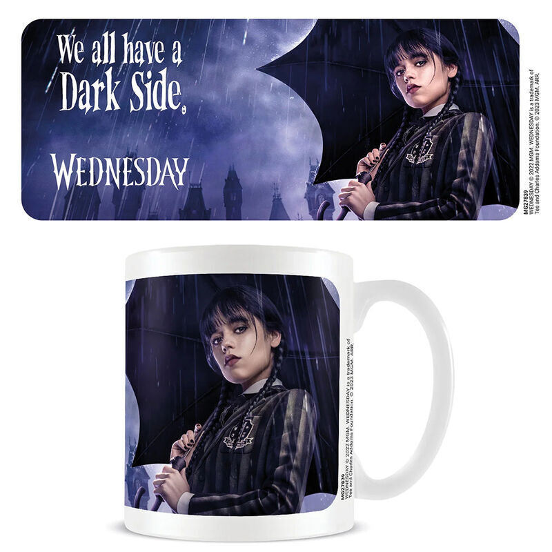 Wednesday Dark Side mug 315ml - Elegant och stilren
