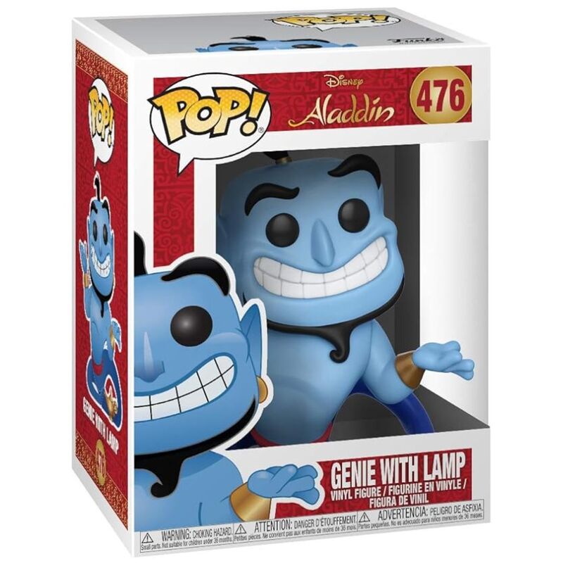 Funko POP Disney Aladdin Genie Figur med Lampa
