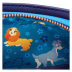 Loungefly Disney Lady and the Tramp 70-årsjubileum Axelväska
