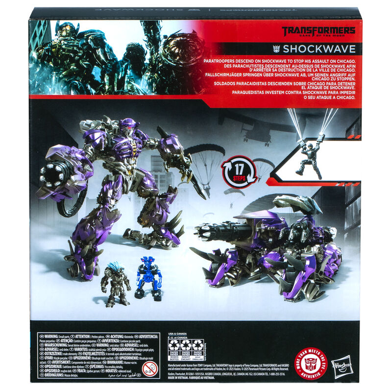Transformers Age of Extinction Studio Series Shockwave Figur 21cm