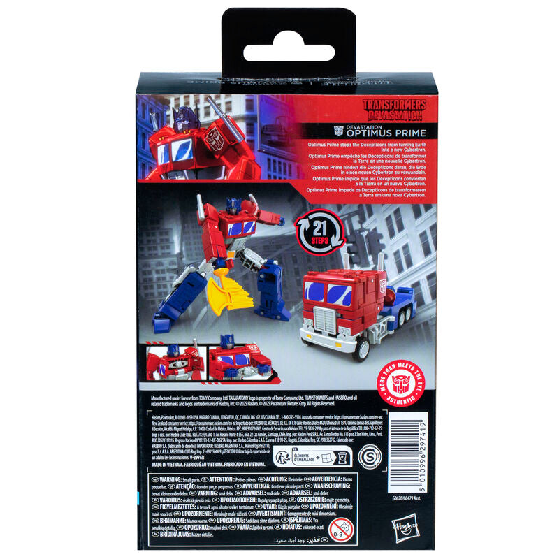 Transformers Devastation Studio Series Optimus Prime Figur 11cm