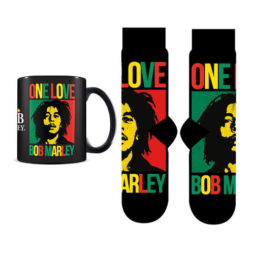 Bob Marley Mugg och Strumpor Set