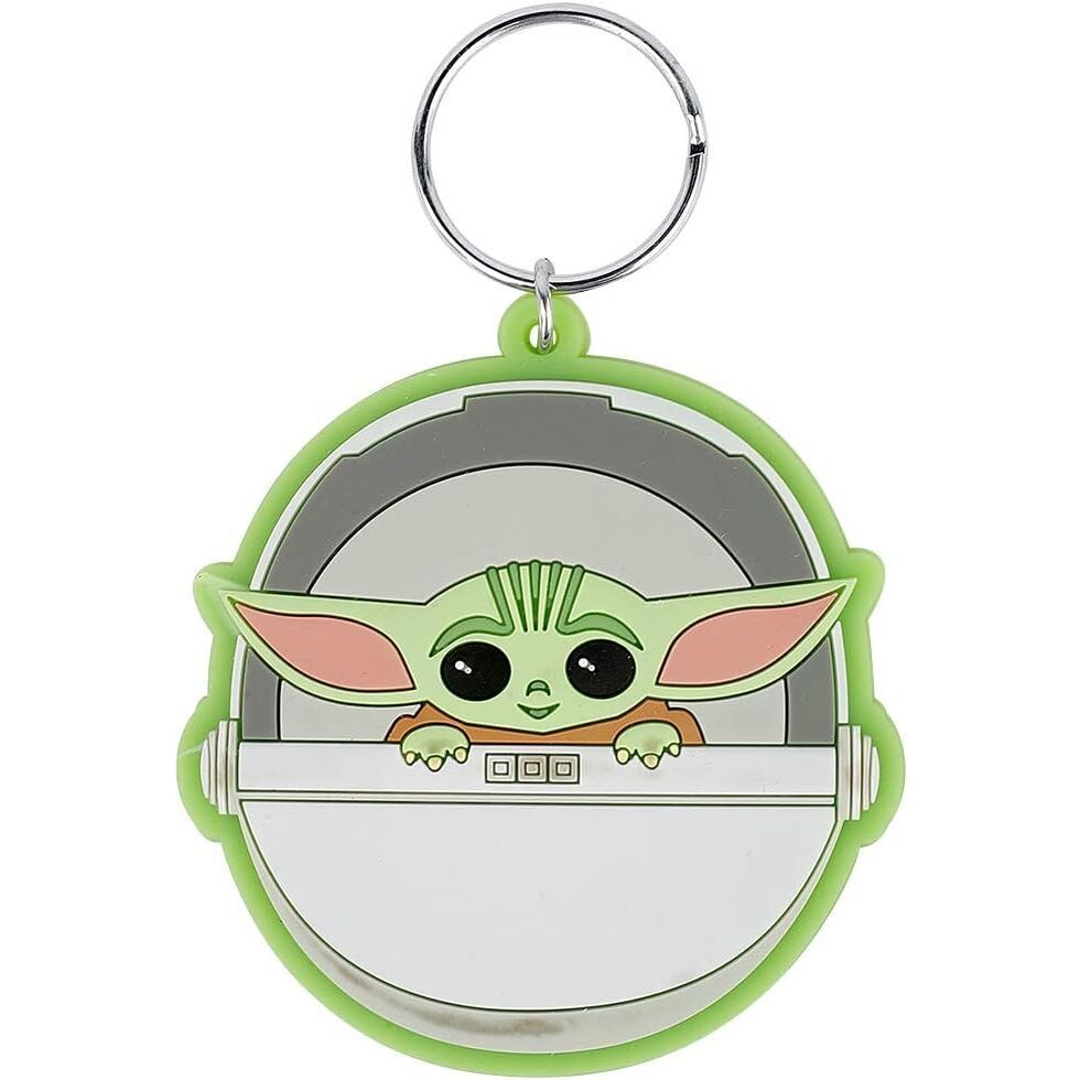 Star Wars Mandalorian Yoda the Child Mug + Coaster och Nyckelring Set