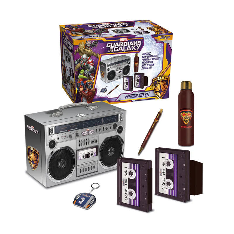 Marvel Guardians of the Galaxy Radiocassette Stationär Set