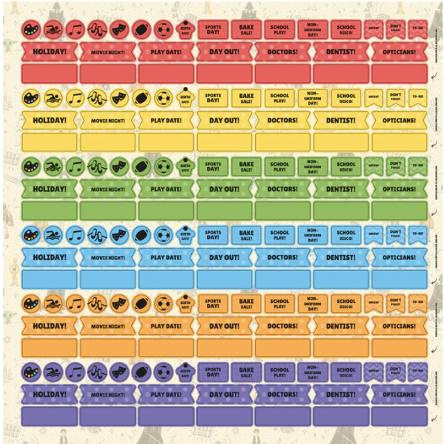 Star Wars Familjeplaneringskalender