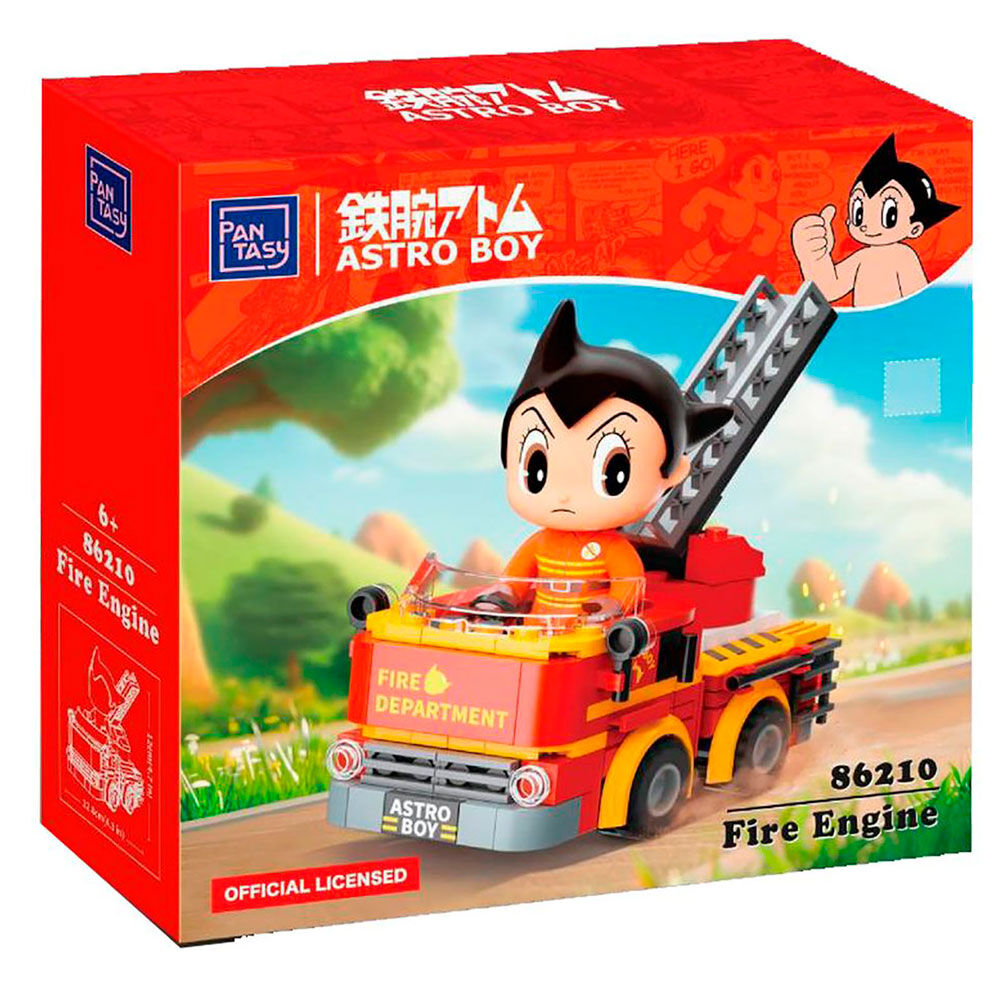 Astro Boy Brandbil Konstruktion Kit 184 Delar