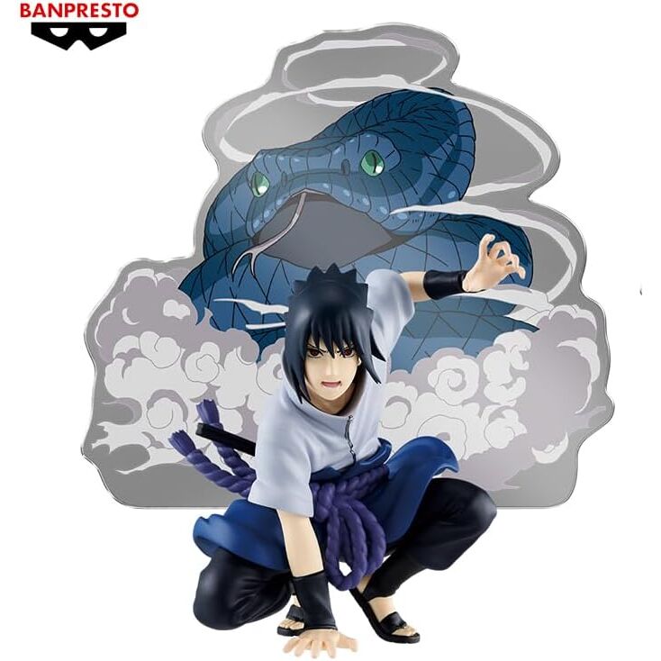Naruto Shippuden Panel Spectacle Sasuke Uchiha Figur 9cm