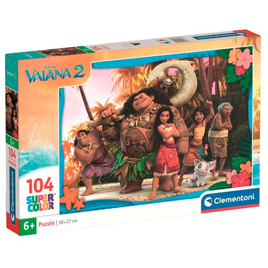Disney Vaiana Moana 2 pussel 104 bitar