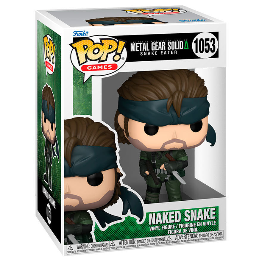 Funko POP Metal Gear Solid Naked Snake Figur