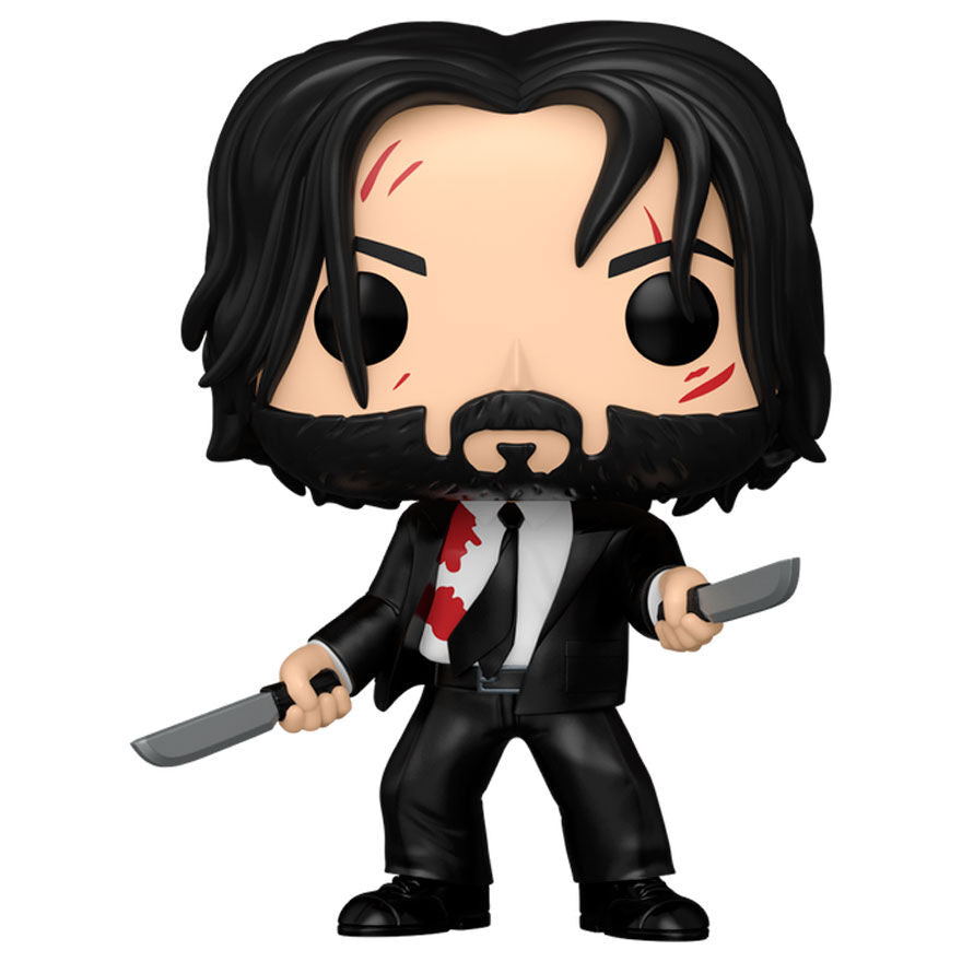 POP Figur John Wick med Dubbelknivar