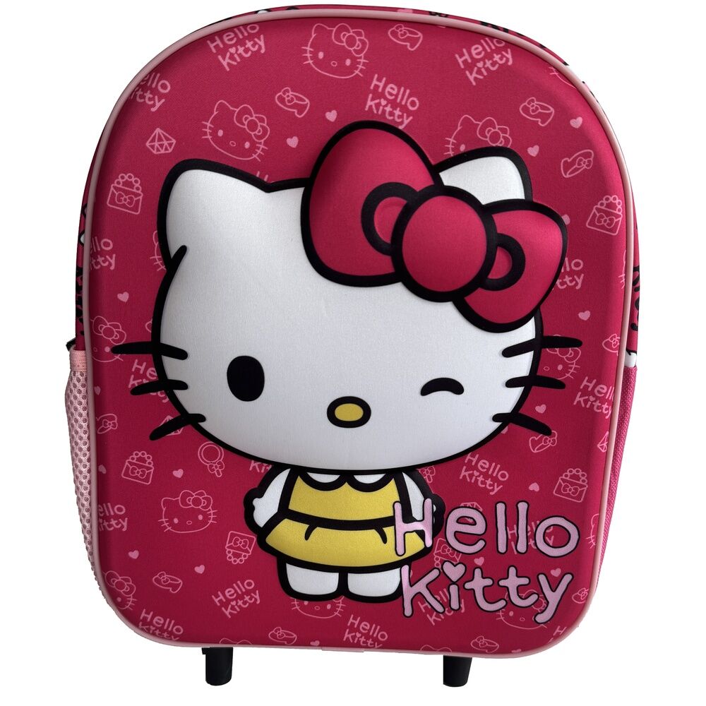 Hello Kitty My Style 3D Ryggsäck med Hjul 32cm