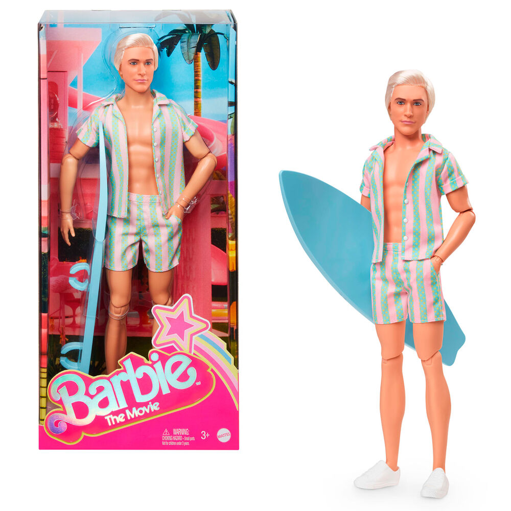 Barbie The Movie Surfer Ken Docka
