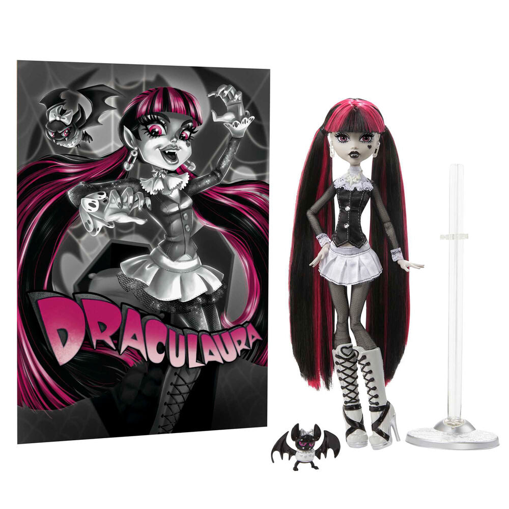 Monster High Reel Drama Draculaura Docka