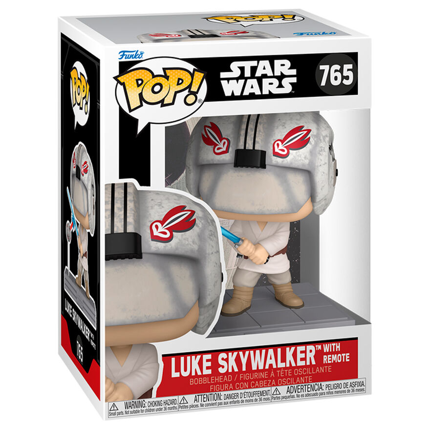 Funko POP Star Wars Luke Skywalker med Fjärrkontroll