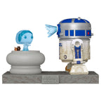 POP Figur Deluxe Star Wars R2-D2 och Prinsessan Leia Hologram