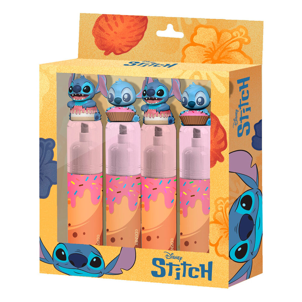 Disney Stitch Pack: 4 Underliners