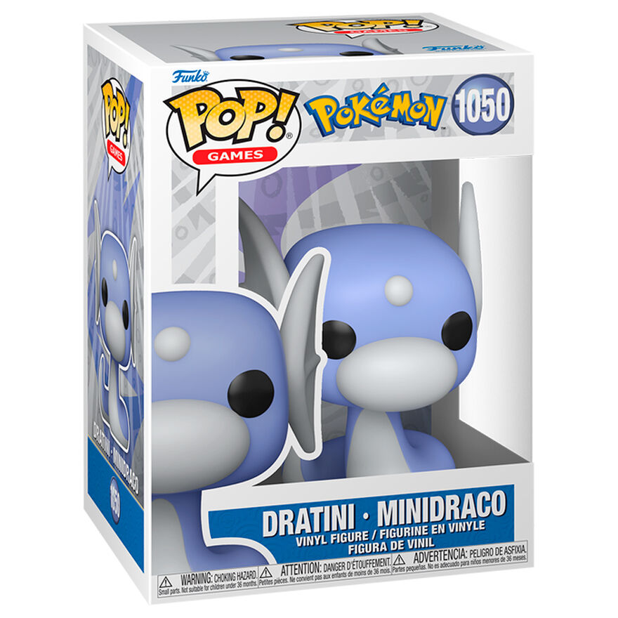 Funko POP Pokemon Dratini Minidraco 9cm Vinyl Figur