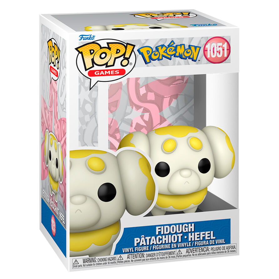 Funko POP Pokémon Fidough Patachiot Hefel 9cm