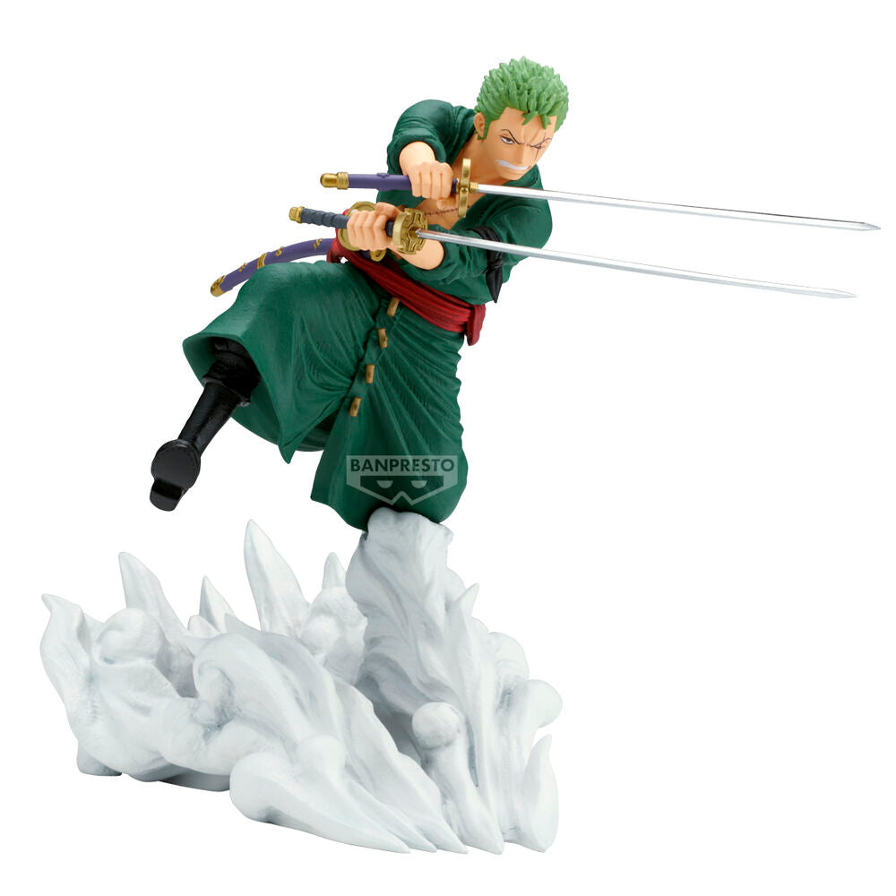 One Piece Roronoa Zoro Senkozekkei Figur 15cm - Samlarobjekt för Fans