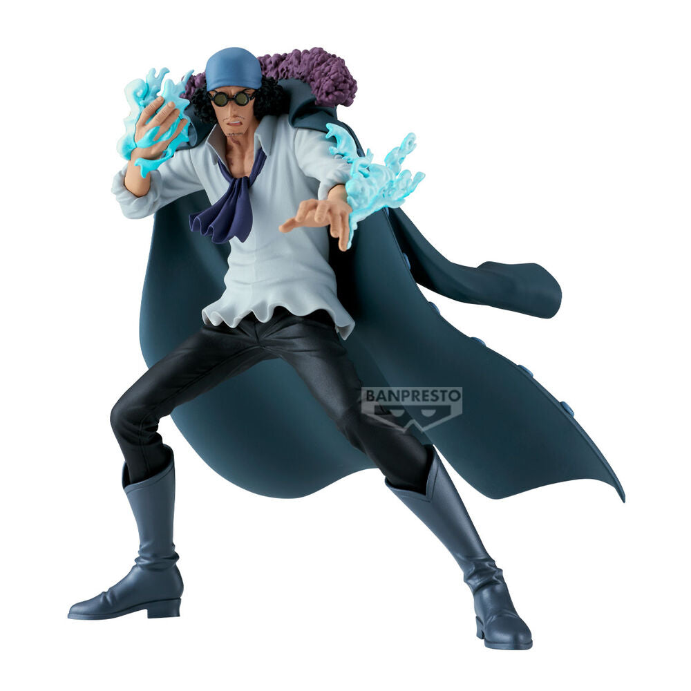 One Piece Battle Record Kuzan Figur 15 cm - Samlarfigur av hög kvalitet