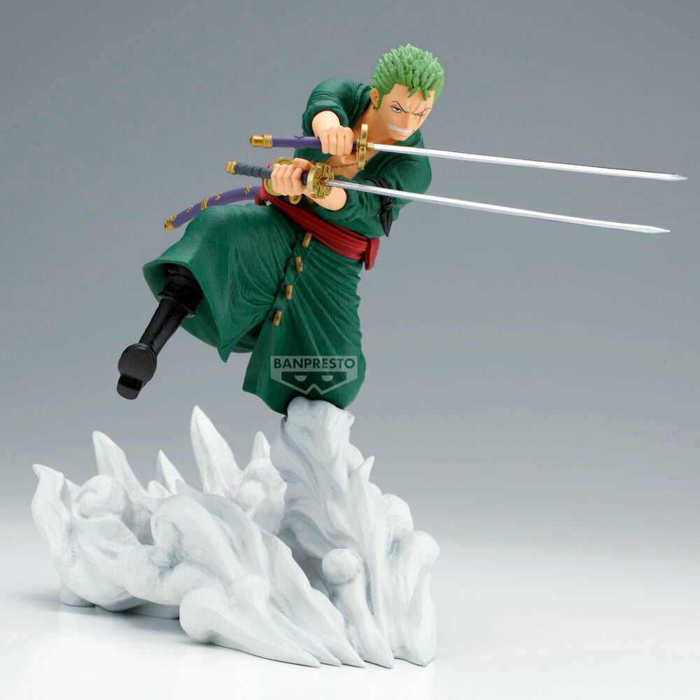 One Piece Roronoa Zoro Senkozekkei Figur 15cm - Samlarobjekt för Fans