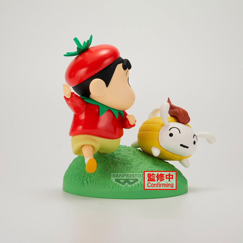 Crayon Shinchan Shinnosuke Grönsakskostymfigur 10 cm