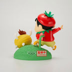 Crayon Shinchan Shinnosuke Grönsakskostymfigur 10 cm