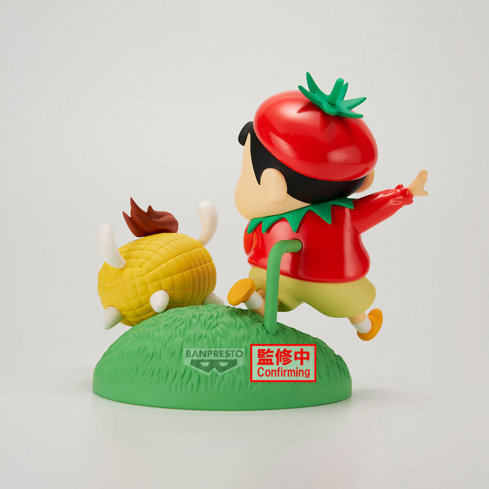 Crayon Shinchan Shinnosuke Grönsakskostymfigur 10 cm