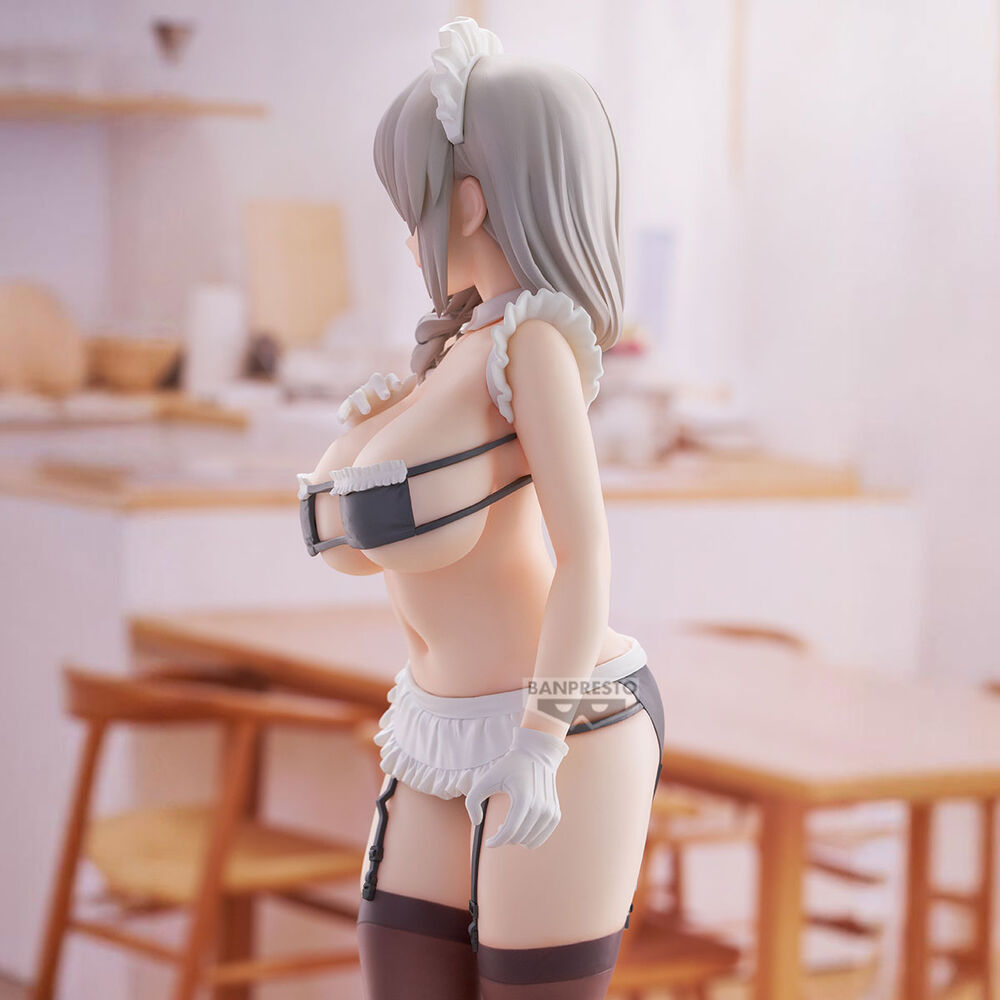 Uzaki-Chan Qants to Hang Out! Uzaki Tsuki Glitter & Glamours Figur 27cm