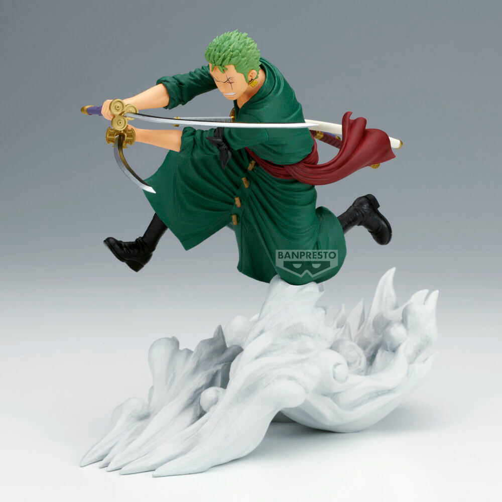 One Piece Roronoa Zoro Senkozekkei Figur 15cm - Samlarobjekt för Fans
