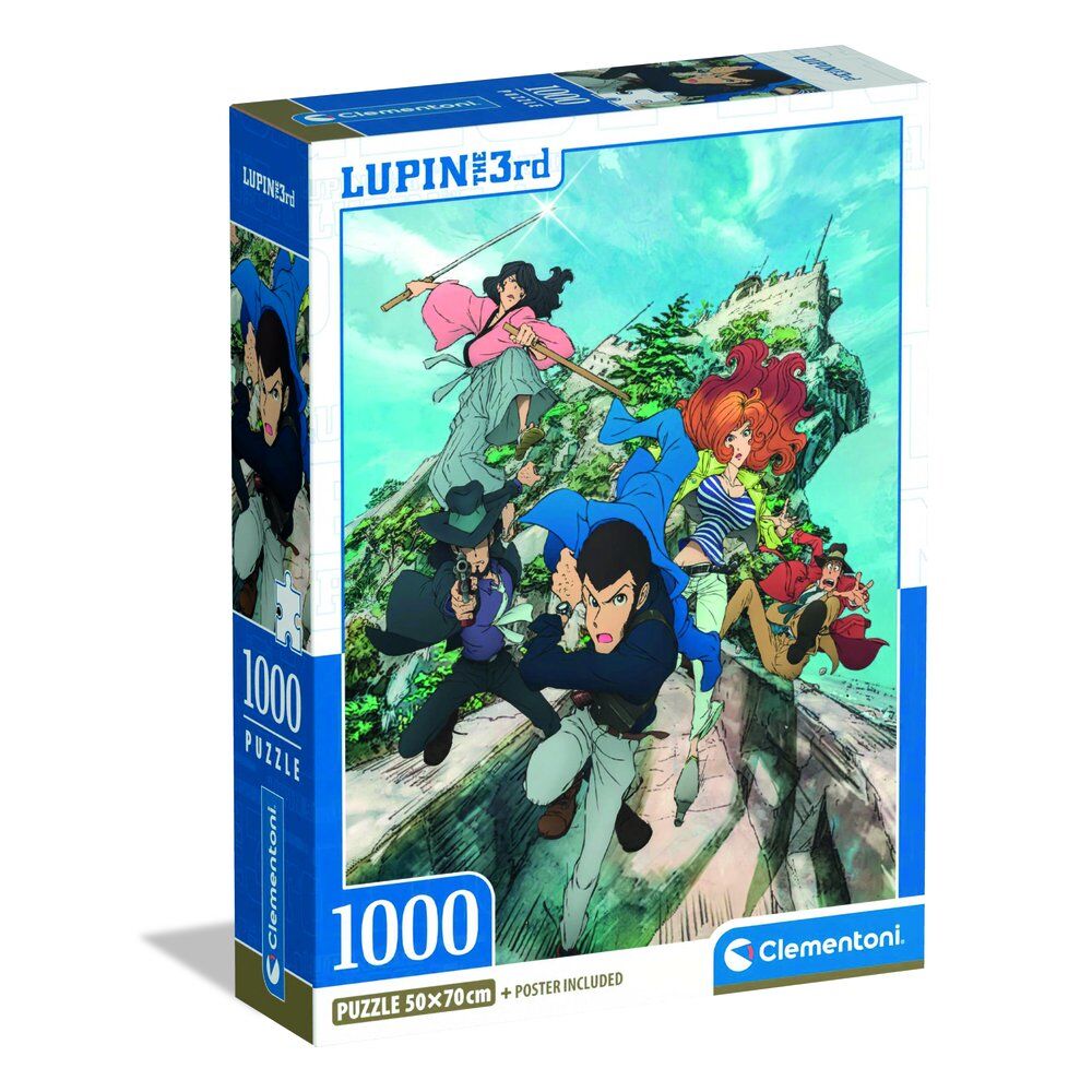 Lupin III Pussel 1000 Bitar