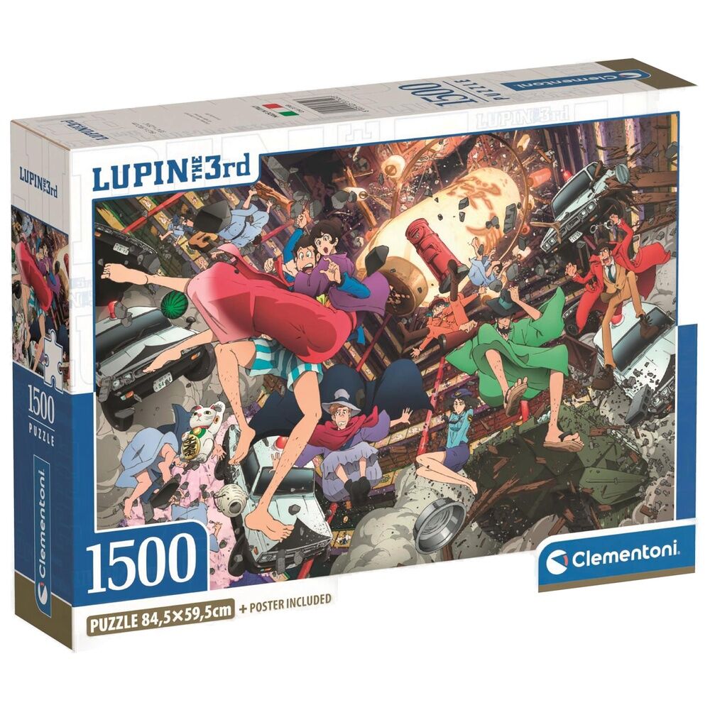 Lupin III Puzzle 1500 Pusselbitar