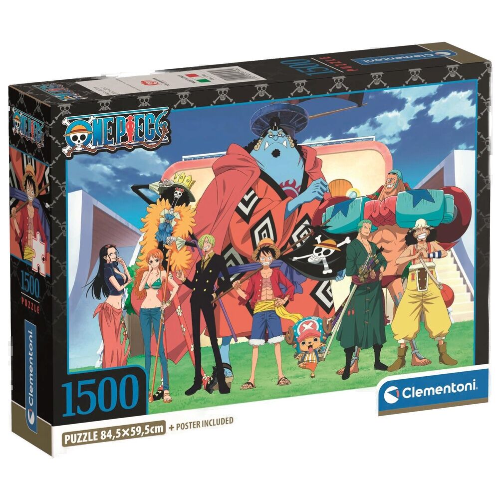 One Piece Pussel 1500 Bitar – Utmana Ditt Sinne
