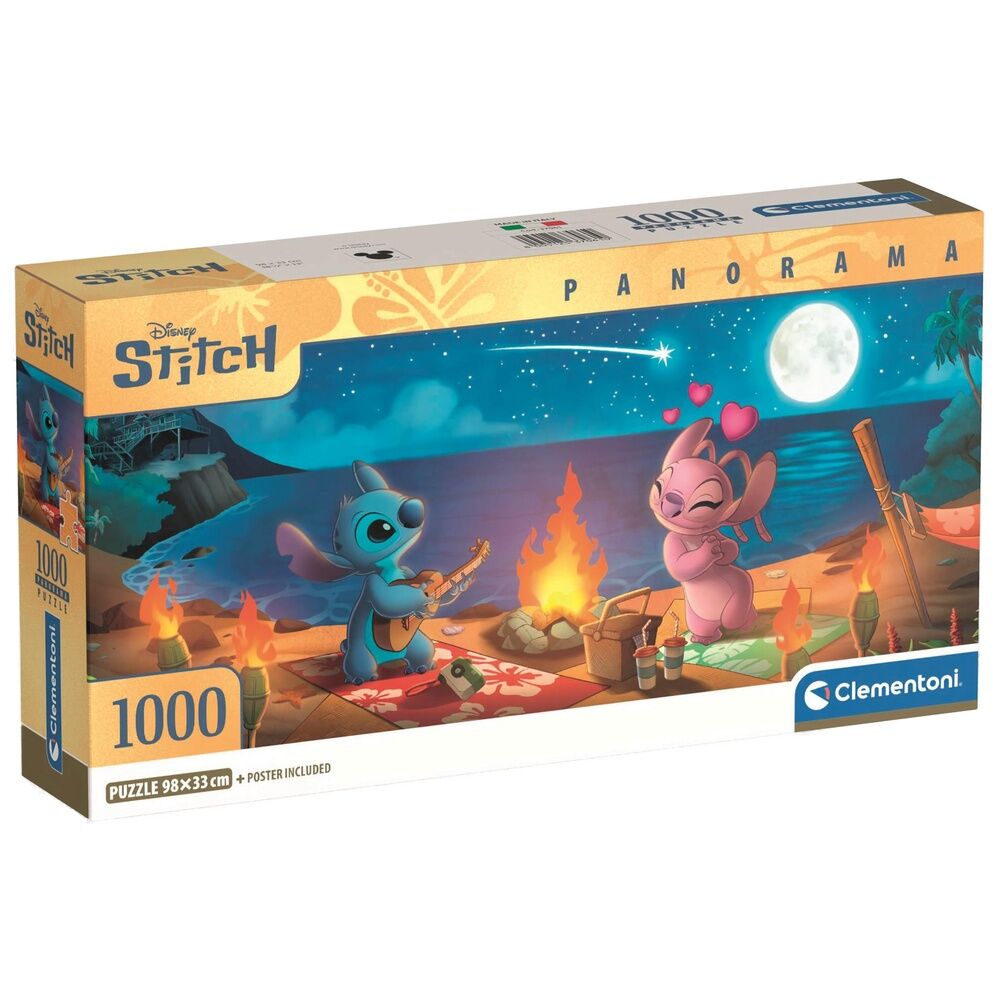 Disney Stitch Panorama Pussel 1000 Bitars