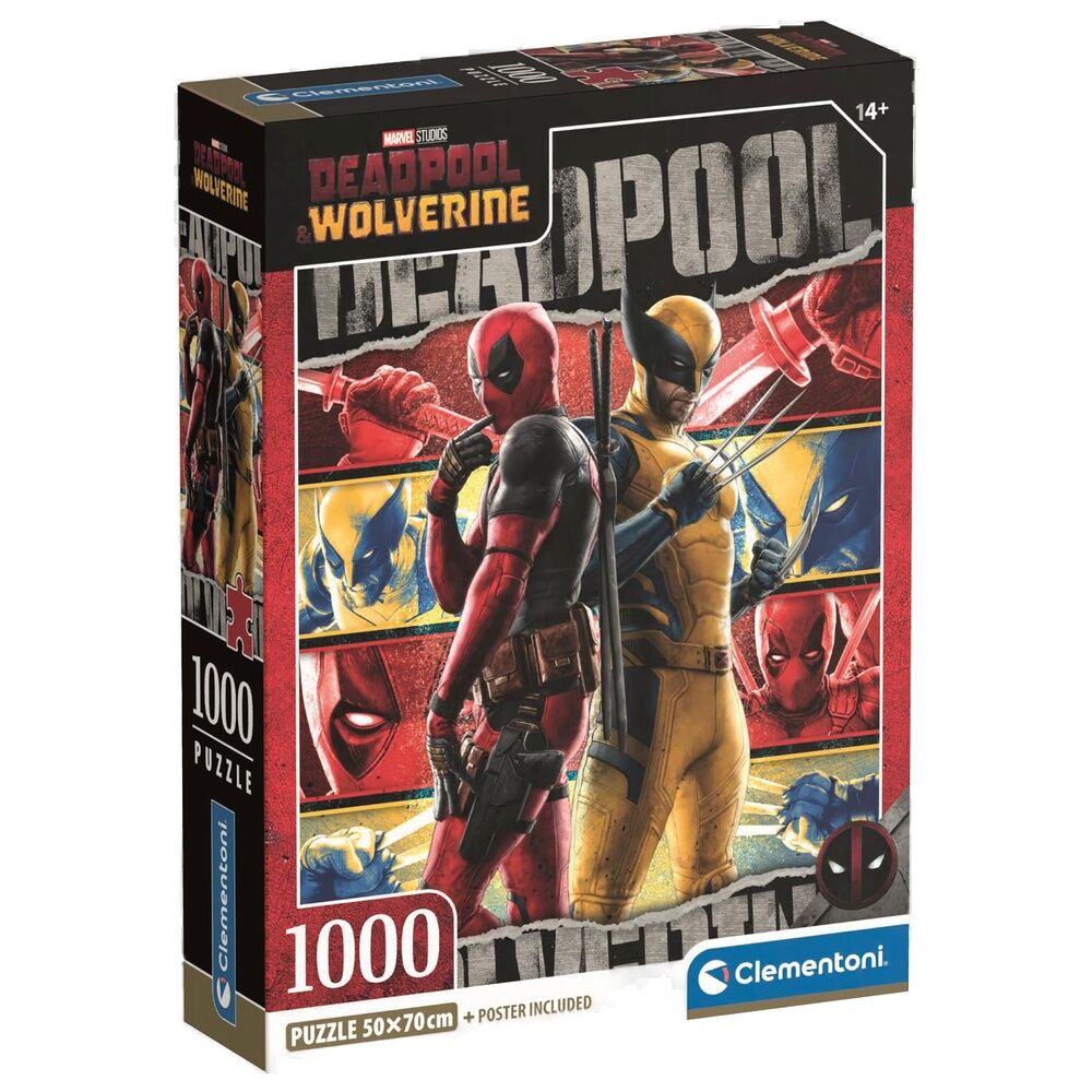 Marvel Deadpool Pussel 1000 bitar