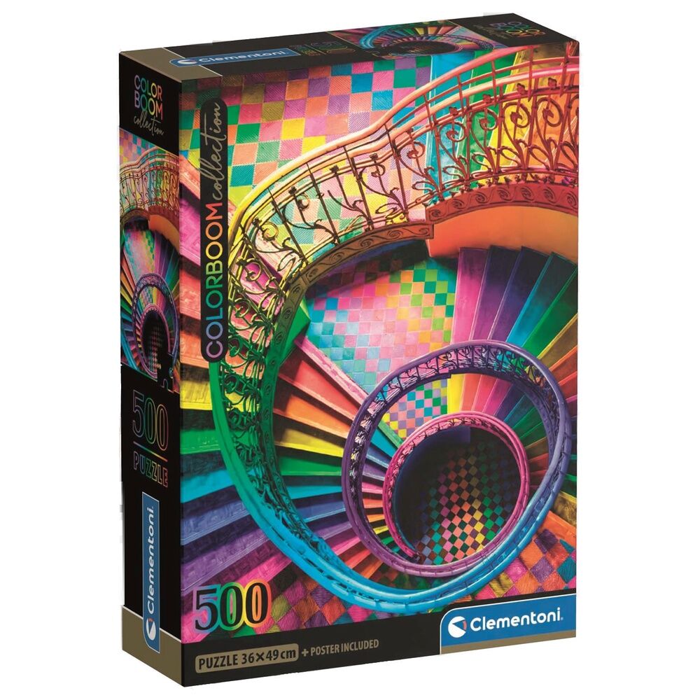 Color Boom Stairs Pussel 500 Bitar