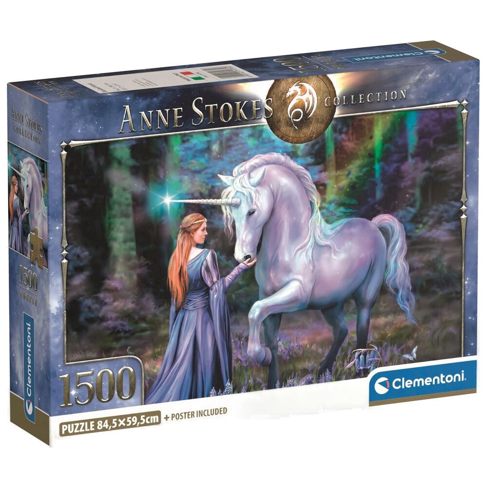 Anne Stokes Bluebell Wood pussel 1500 bitar
