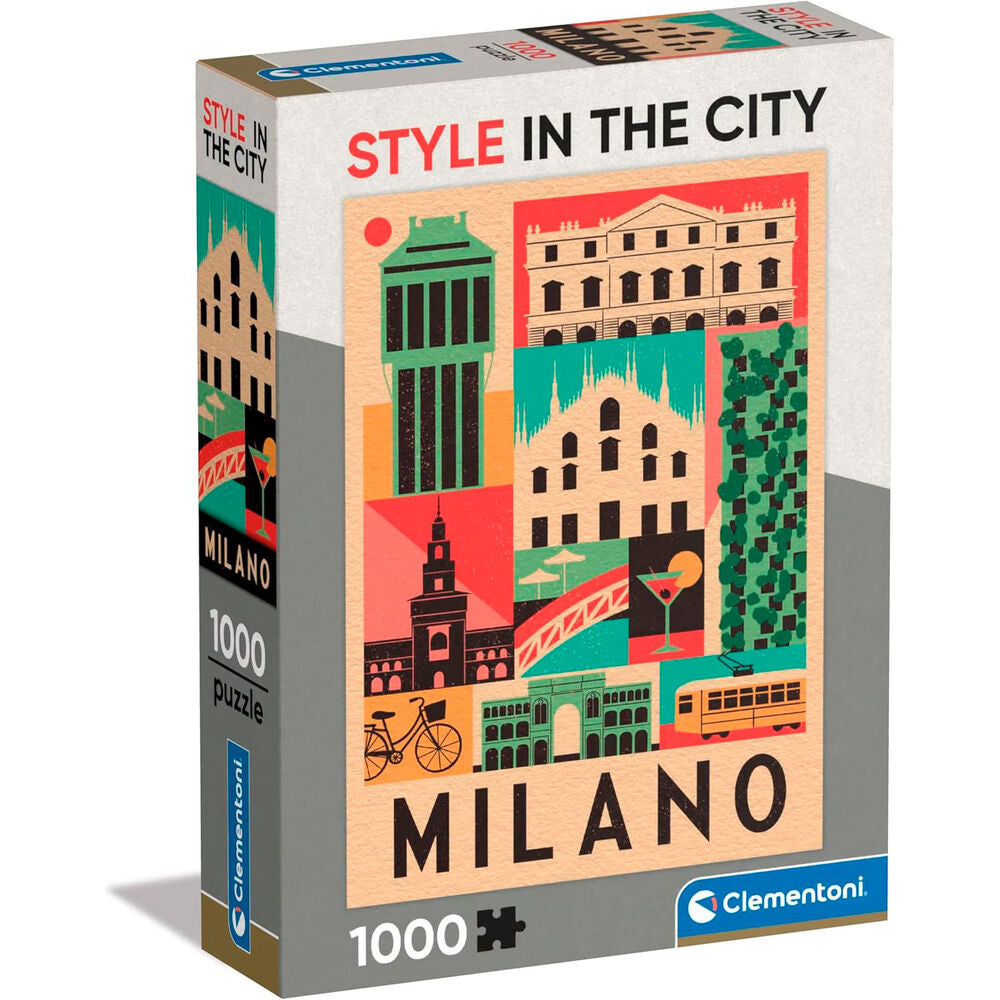 Style in the City Milan pussel 1000 bitar