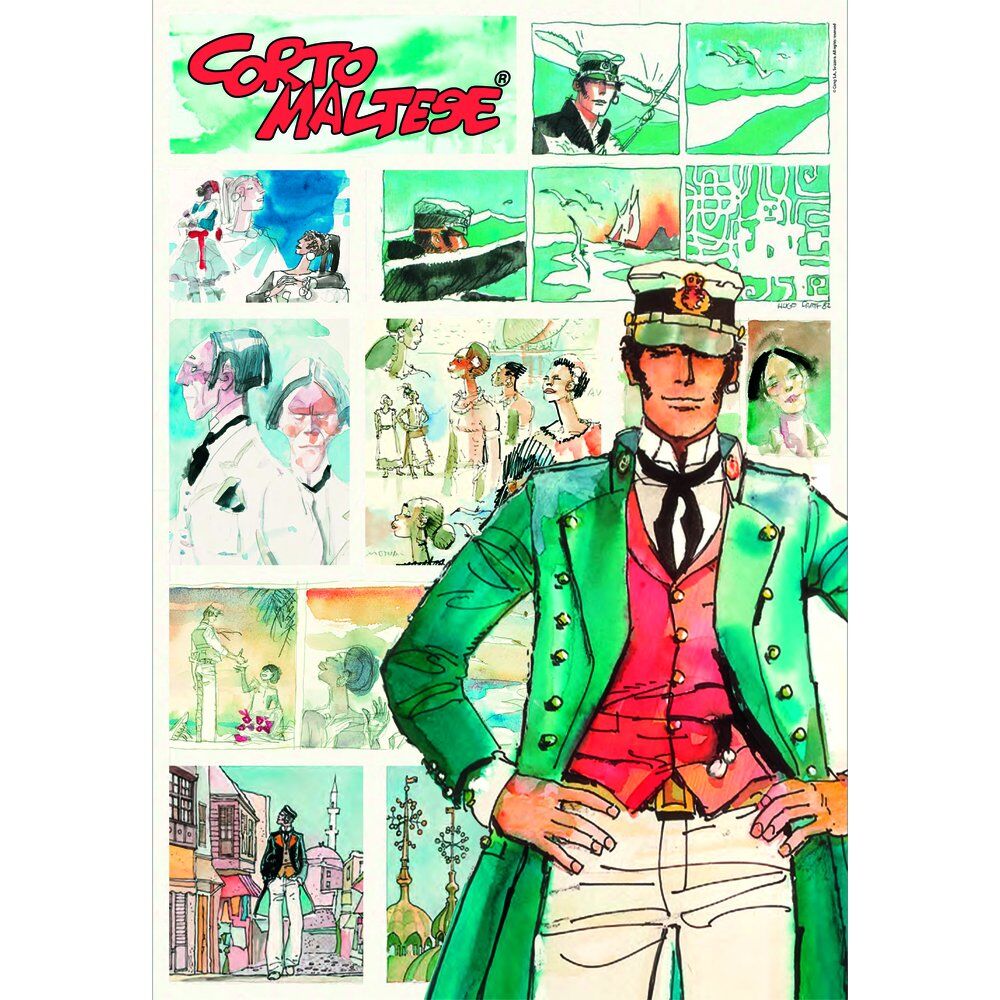Corto Maltese pussel 1000 bitar