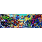 Marvel Heroes vs Villains panorama pussel 1000 bitar