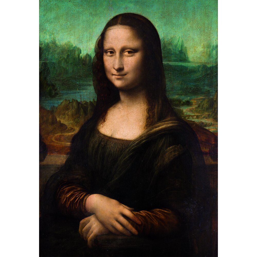 Museum Leonardo Mona Lisa 1000-bitars pussel